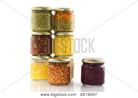Verdure in scatola