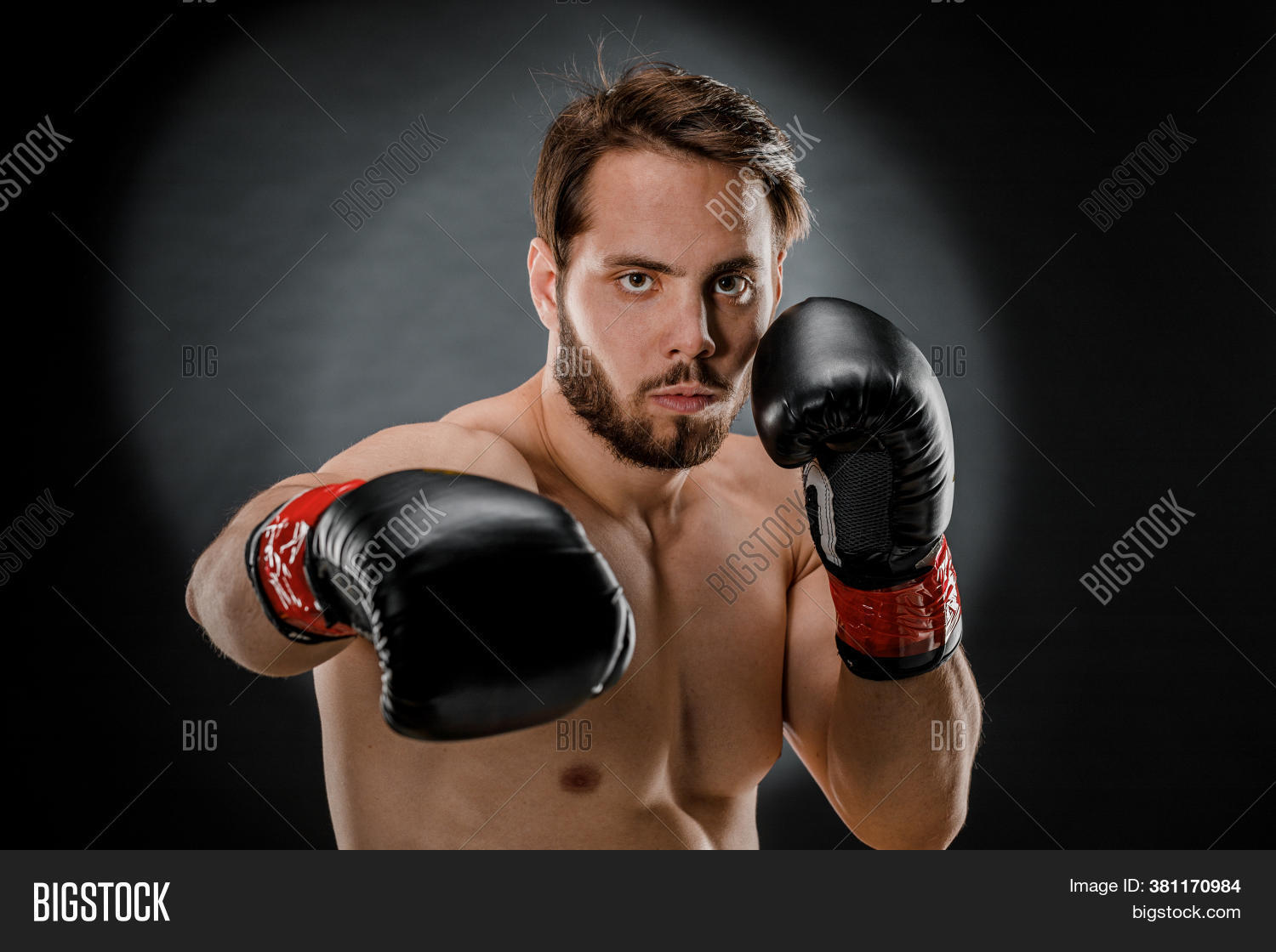 Man Boxing Gloves. Man Image & Photo (Free Trial) Bigstock