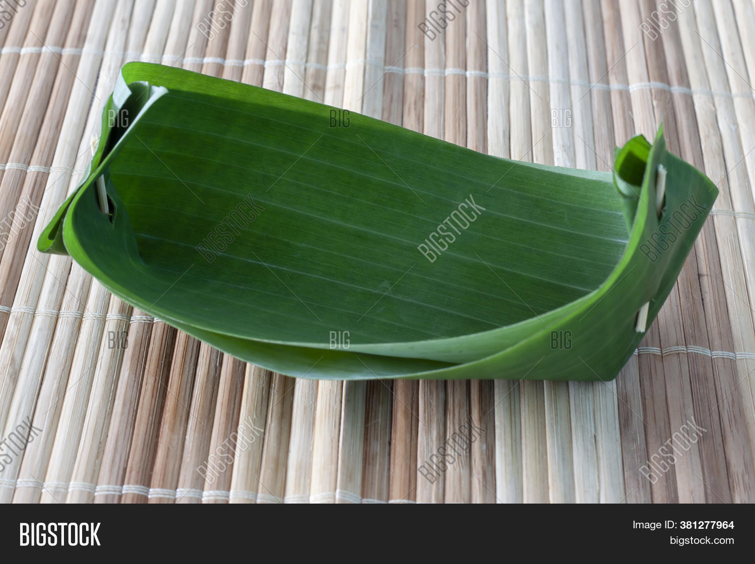 Fold Banana Leaf Make Image & Photo (Free Trial) Bigstock
