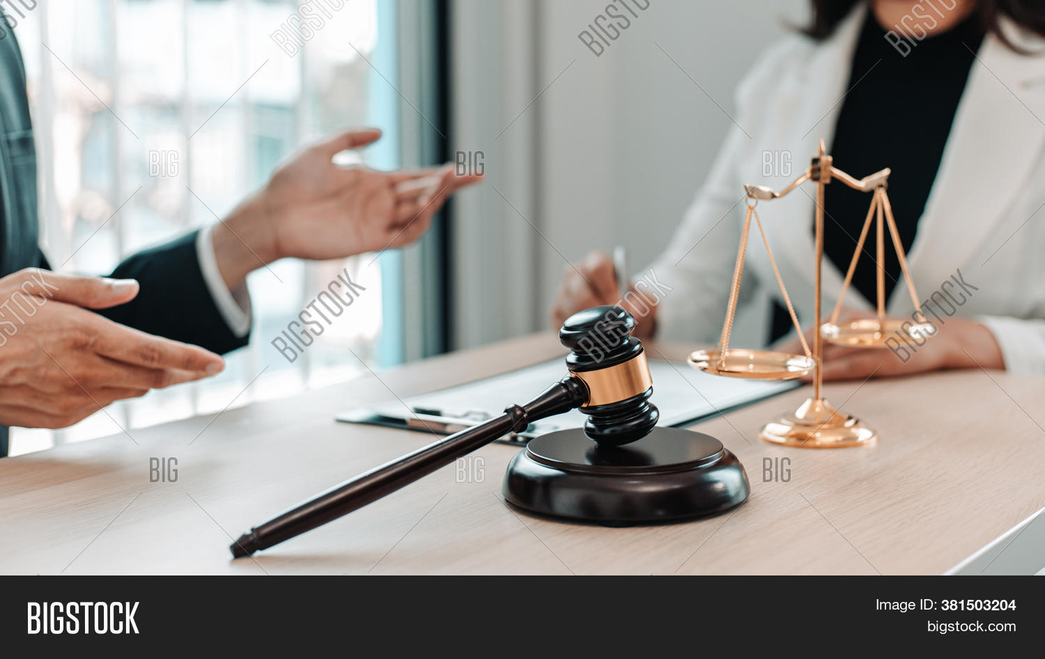 Attorneys Consultants Image & Photo (Free Trial) Bigstock