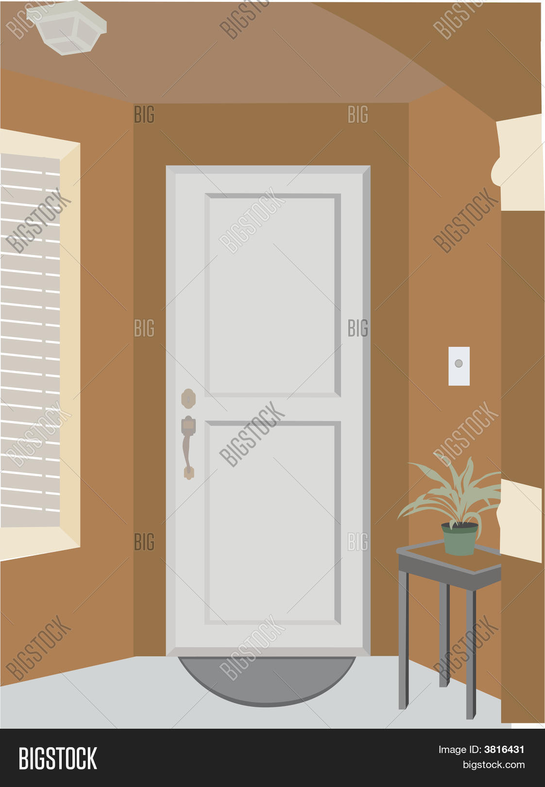 Angled Doorway Vector & Photo (Free Trial) Bigstock