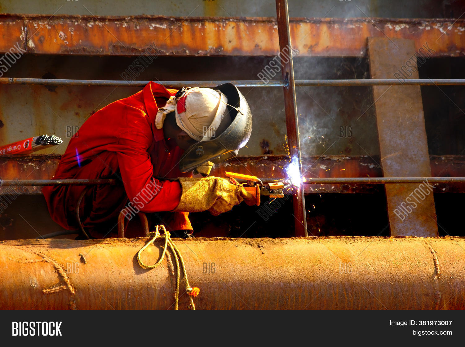 Asian India Welding Image & Photo (Free Trial) Bigstock