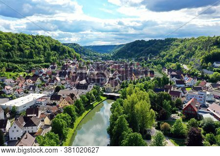 Townscape Of Sulz Am Neckar From Above