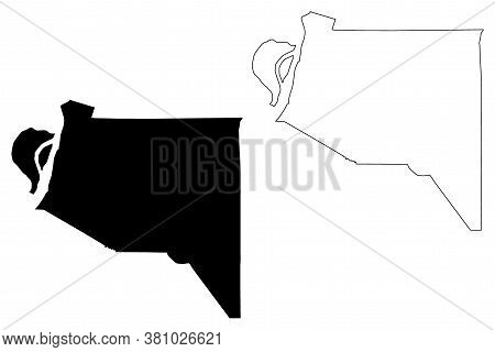 Hickman County, Kentucky (u.s. County, United States Of America, Usa, U.s., Us) Map Vector Illustrat