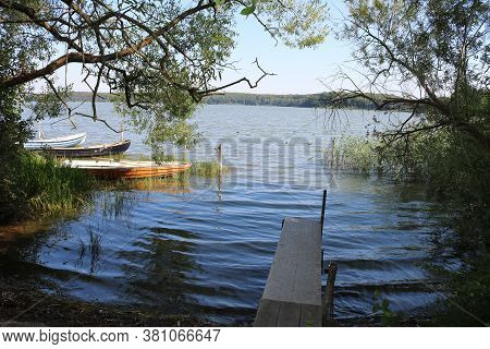 Tuelso Lake In The Soro City, Denmark.