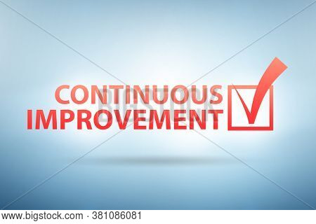Continuous improvement concept in business