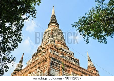 alten thailÃ¤ndischen Pagode
