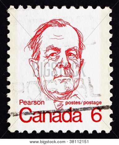 Postage stamp Canada 1973 Lester B. Pearson