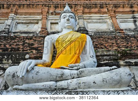 alte thai Buddha-statue