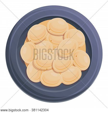 Varenik Icon. Cartoon Of Varenik Vector Icon For Web Design Isolated On White Background