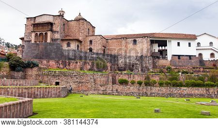 Qoricancha Or Qurikancha, Iglesia De Santo Domingo, Cusco Or Cuzco Town, Peru
