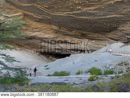 Mylodon Cave Natural Monument Near Puerto Natales, Chile
