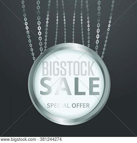 Metallic Golden Stage  Realistic, Round Platform And Realistic Frame Minimal Background