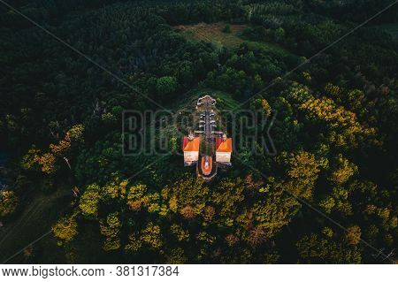 Calvary Is 398 M Above Sea Level A High Hill And A Place Of Pilgrimage In The District Of Litomerice
