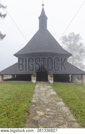 UNESCO monument Church of All Saints in Tvrdosin, Slovakia