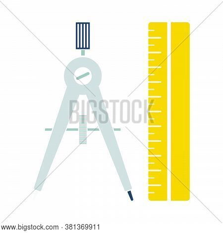 Icon Of Ui Colors. Flat Color Design. Vector Illustration.