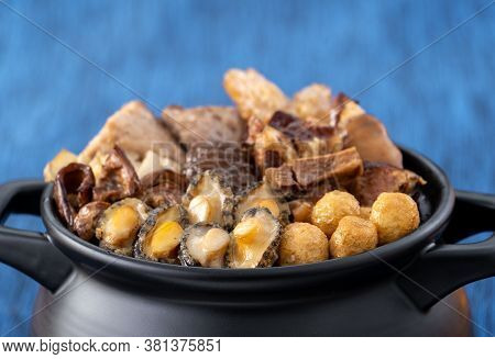 Traditional Food Of Chinese Lunar New Year, Buddha Jumps Over The Wall, Chinese Soup Casserole Dish,