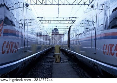 Modern High-speed Train 