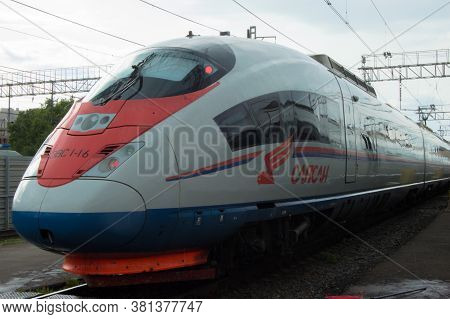 Modern High-speed Train 