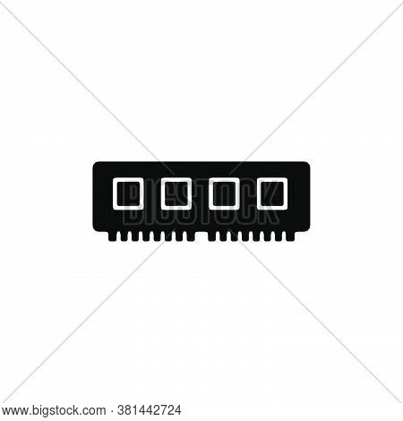 Memory Pc Icon. Vector Design Template