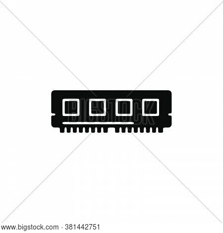 Memory Pc Icon. Vector Design Template