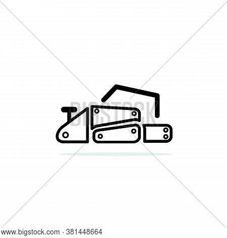 Planer Vector Icon On White Background. Simple Line Vector Planer Icon Symbol Sign. Eps 8.
