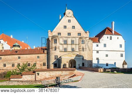 View At The Trausnitz Castle In Landshut - Germany
