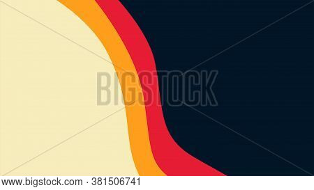 Vector Illustration Of An Abstract Wive Background