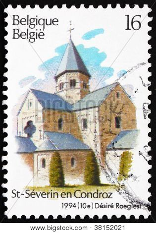Frimærke Belgien 1994 Kirke af Church of Sts. Peter og Pa