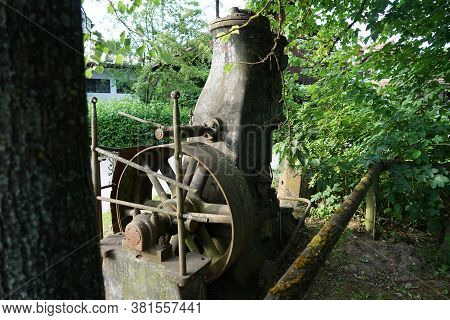 Abandoned Place In Summer Photographed With Natural Light