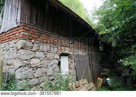 Abandoned Place In Summer Photographed With Natural Light