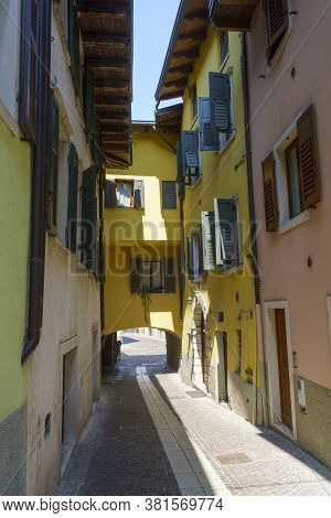 Nago, Trento, Trentino Alto Adige, Italy: Typical Street Of The Old Town