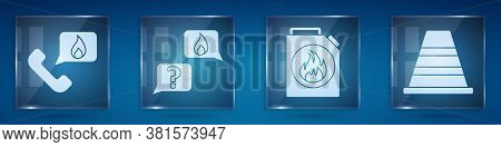 Set Telephone With Emergency Call 911, Phone With Emergency Call 911, Canister For Flammable Liquids