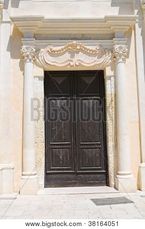 Kirken af St. Antonio da Padova. Nardo. Puglia. Italien.
