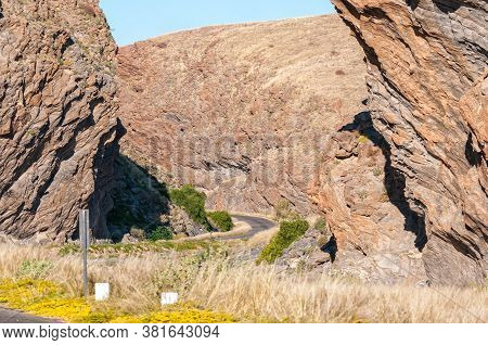 View Of The Kuiseb Pass And Kuiseb Canyon On Road C14 In Namibia