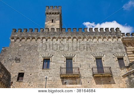 Acquaviva hrad. Nardo. Puglia. Itálie.