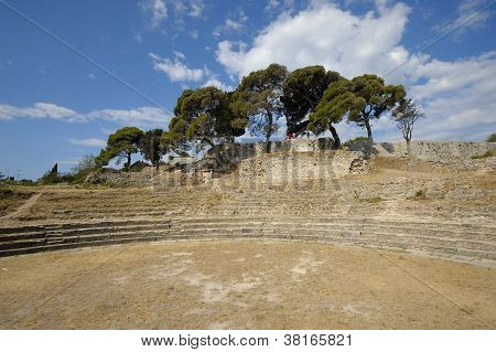 Romerske amfiteater i Pula (Kroatien)