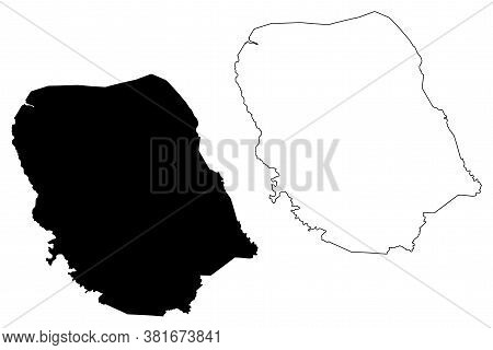 Jackson County, Kentucky (u.s. County, United States Of America, Usa, U.s., Us) Map Vector Illustrat