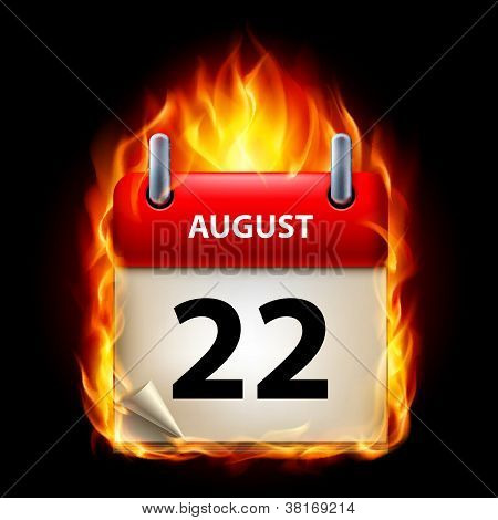 Burning calendar