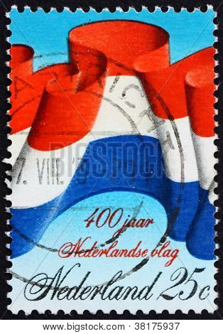 Posta pulu Hollanda 1972 Hollanda bayrağı