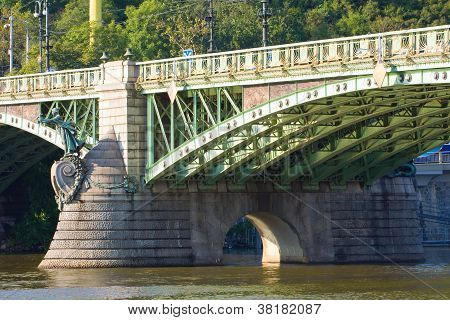 Visning af monumenter i Prag.