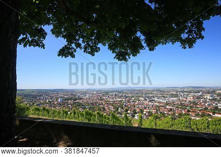 Heilbronn Von Oben Is A Sight Of The City Of Heilbronn