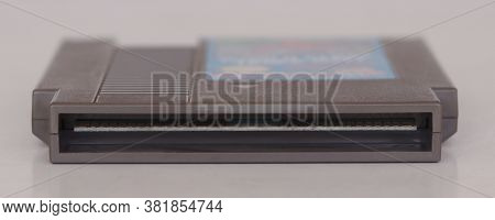 Puebla, Mexico. July 15, 2020. Nes Cartridge 
