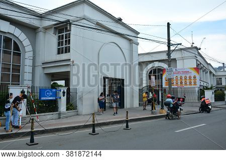 Manila, Ph - Oct. 5 - Mapua University Facade At Intramuros Walled City On October 5, 2019 In Manila