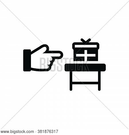 Black Solid Icon For Want Desire Demand Wish Require Need Longing Yearning