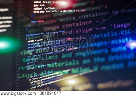 Programming Code Image & Photo (Free Trial) | Bigstock