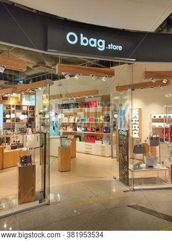Kiyv, Ukraine - August 21, 2020: O Bag Store And Logo At In Kiyv, Ukraine On August 21, 2020