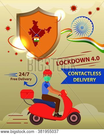Lockdown 4.0 Extended Lockdown. 24x7 Free Food Contactless Delivery With Safety Measures By Delivery