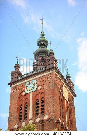 St. Catherine's Church In Gdansk, Poland