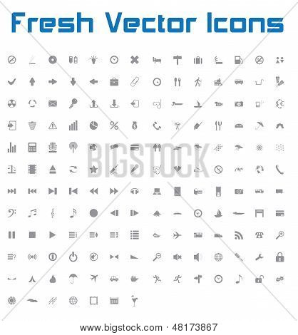 Fresh Vector Icons (dark Version)